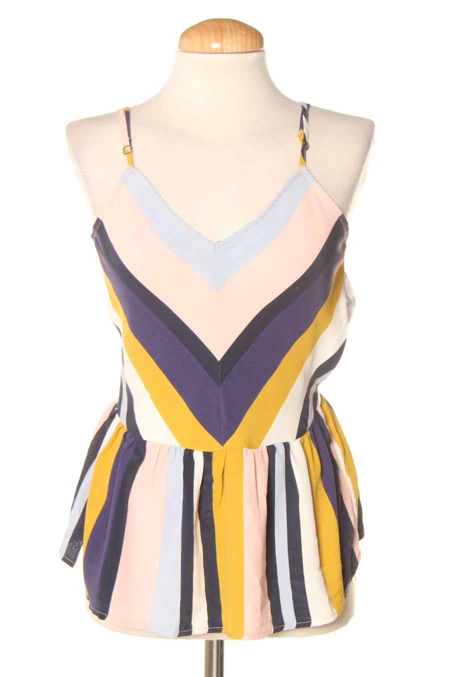 Top de Only de la talla 34, de color righe