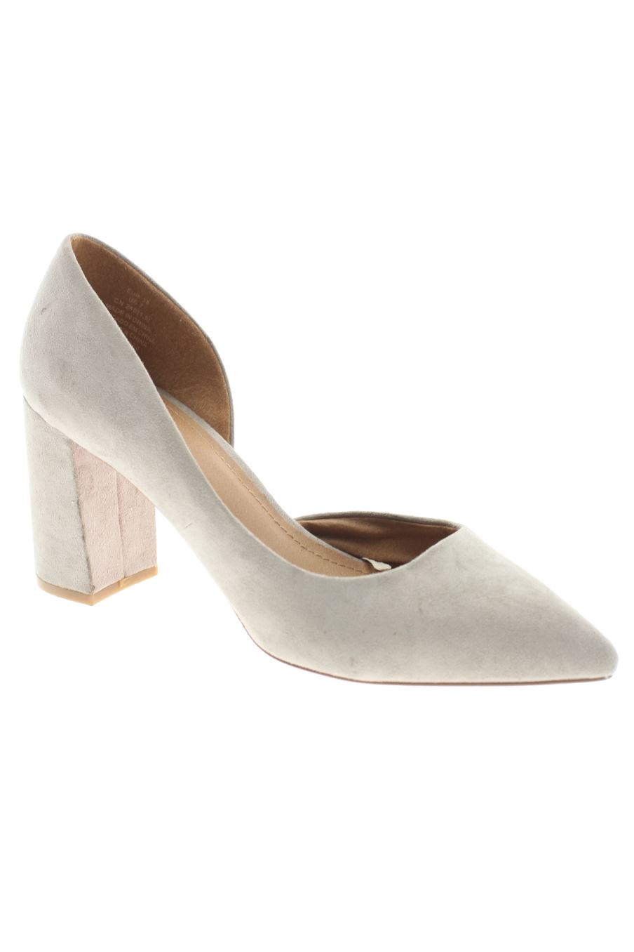 Chaussures a talons de H M de la taille 38 de couleur gris de