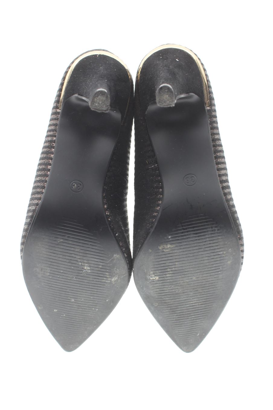 Zapatos de tacon de DI FONTANA de la talla 36, de color marrón de