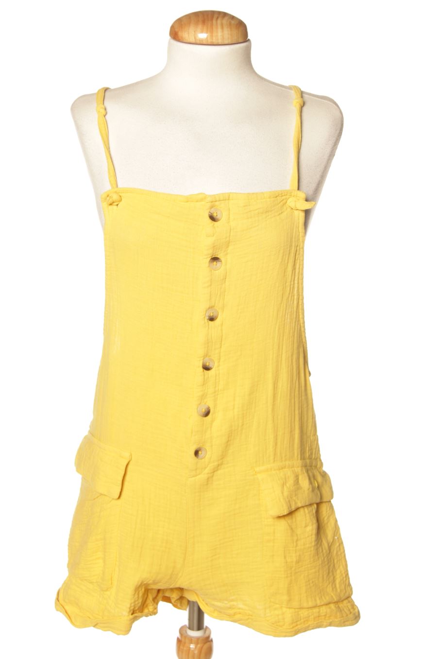 Mono de Green coast de la talla XS, de color amarillo