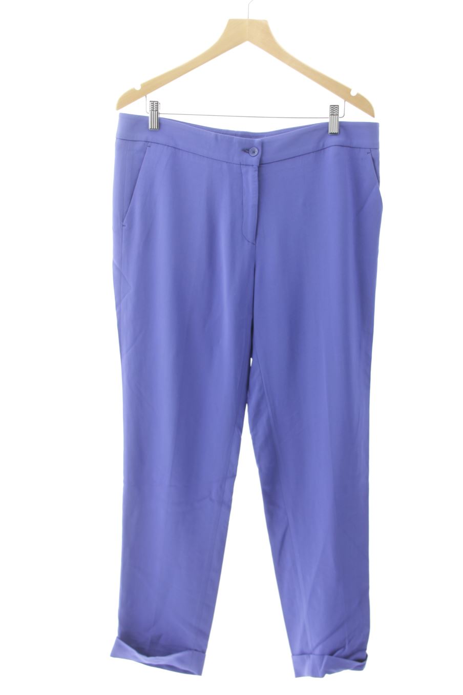 Pantalon Etro de la taille 48, de couleur bleu