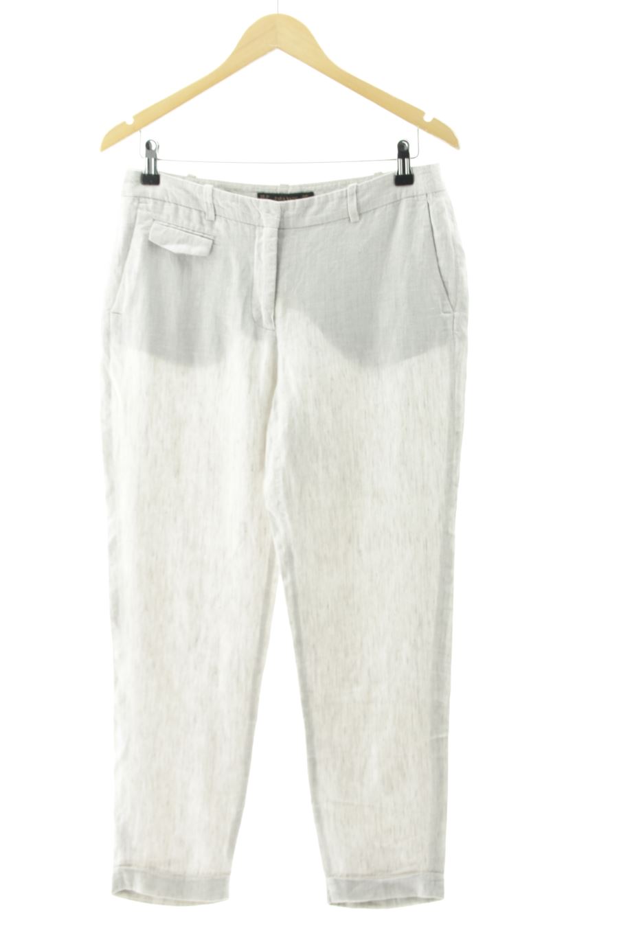 Pantalon Zara de la taille 38, de couleur gris