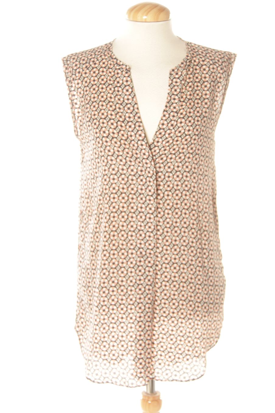 Blouse à manches courtes H&M de la taille 36, de couleur imprimés