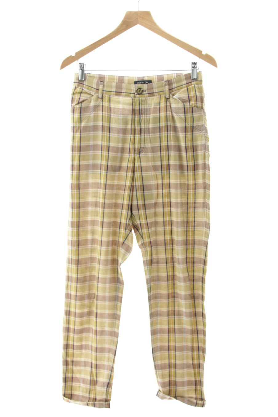 Pantalón de Soeur de la talla 36, de color cuadros