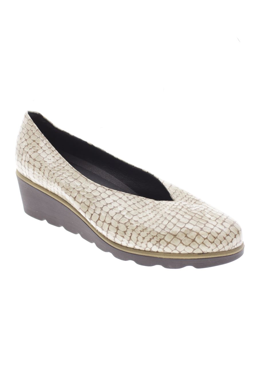 Zapatos de tacon de D chicas (Shoes) de la talla 40, de color beige de