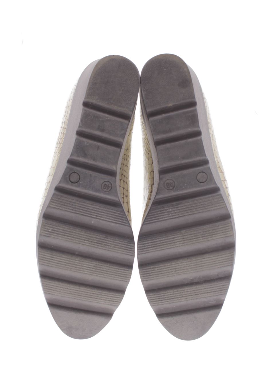 Zapatos de tacon de D chicas (Shoes) de la talla 40, de color beige de