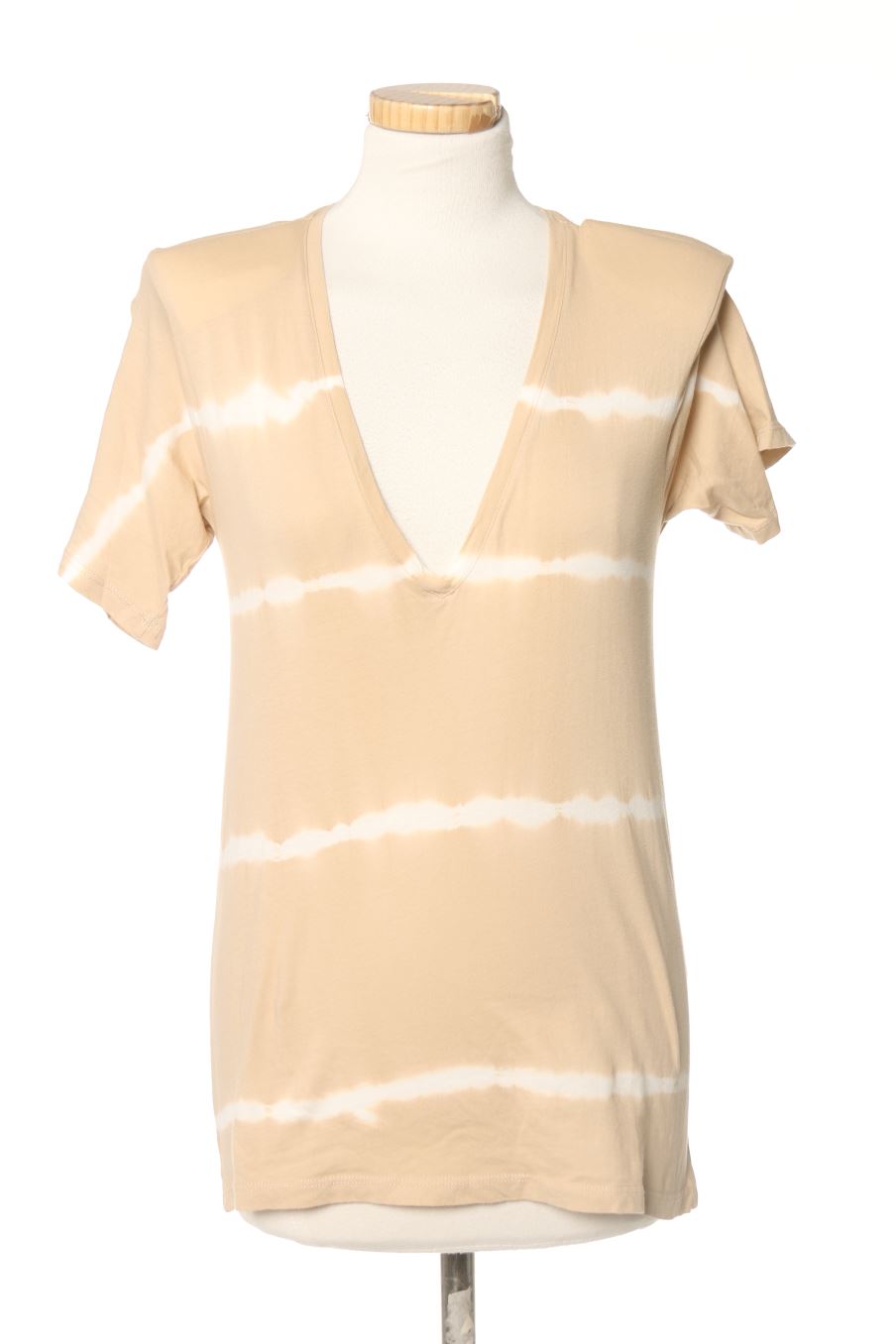 Maglietta de Stradivarius de la talla S, de color beige