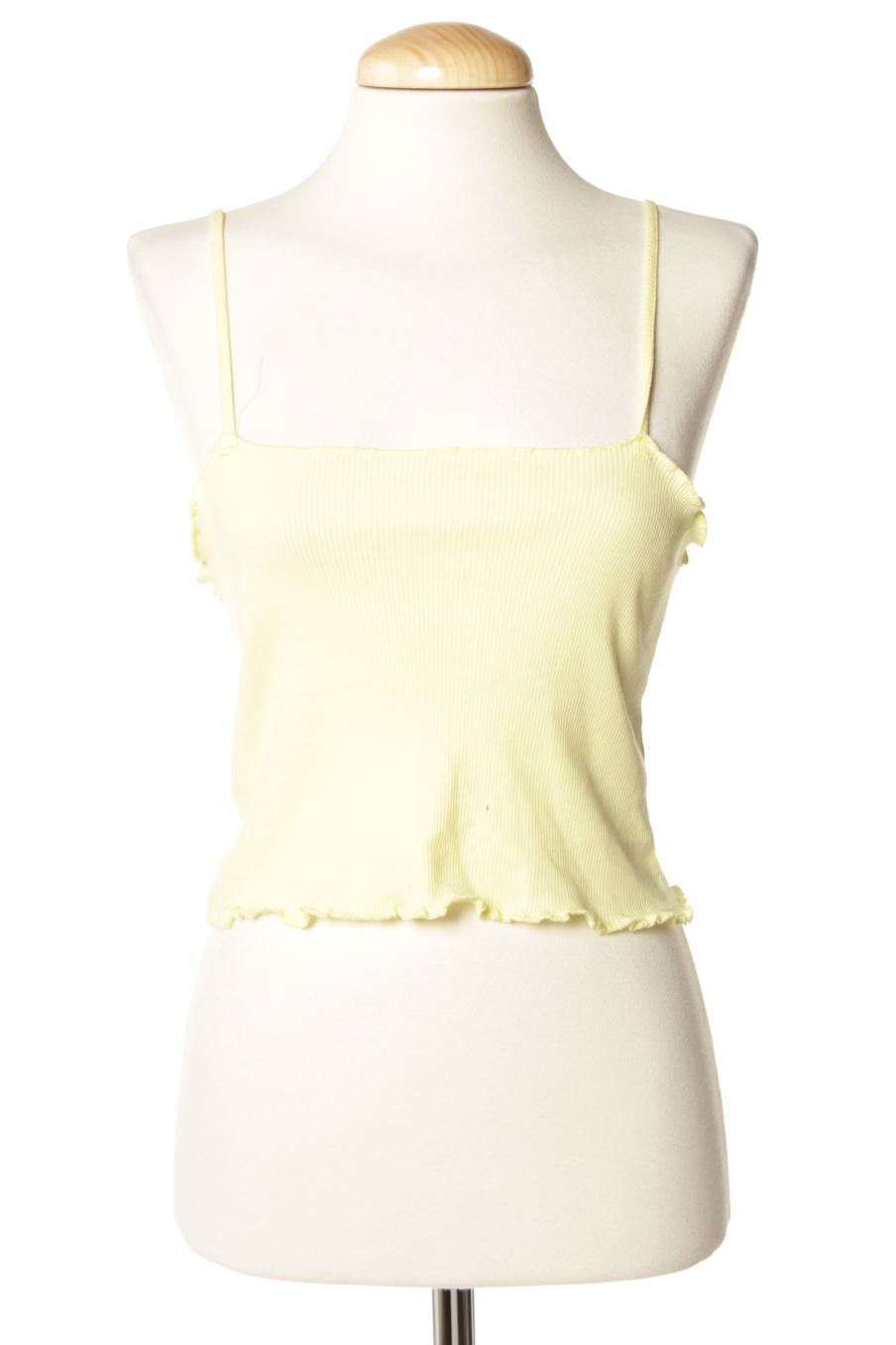 Camiseta sin mangas de PERCENTIL de la talla M, de color amarillo