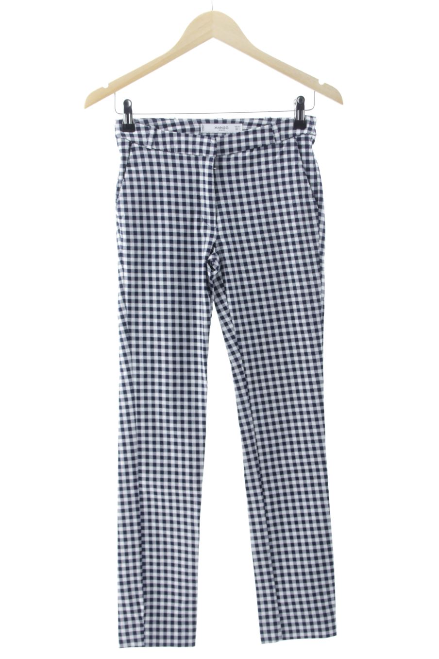 Pantalon Mango de la taille 34, de couleur carreaux