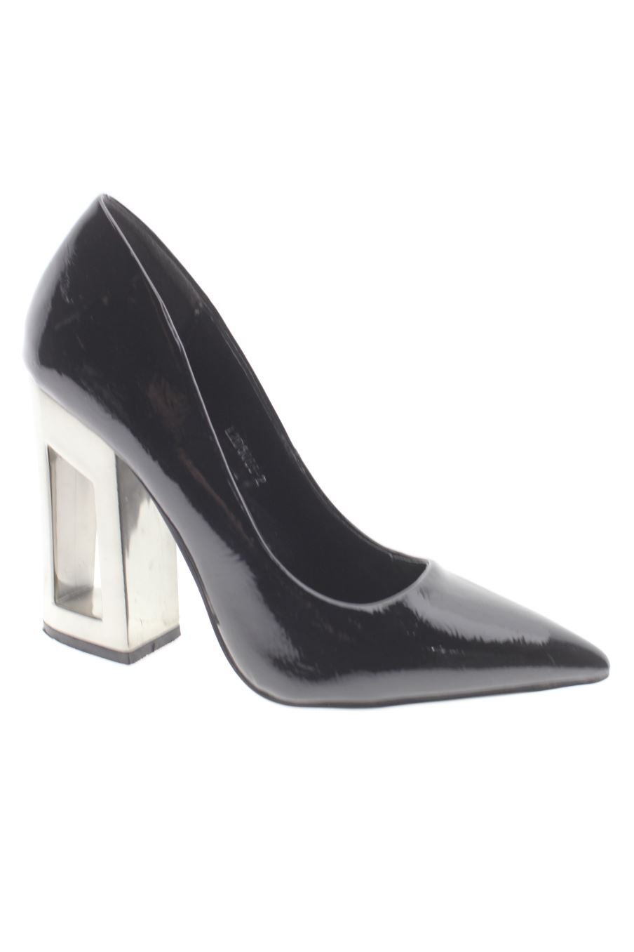 Zapatos de tacon de Tulipano de la talla 38, de color negro de