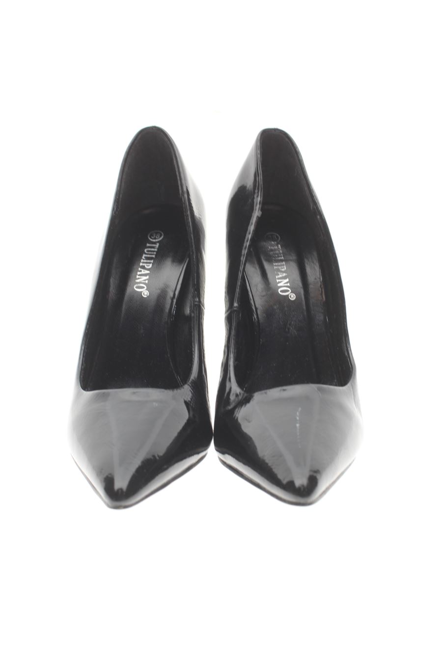 Zapatos de tacon de Tulipano de la talla 38, de color negro de