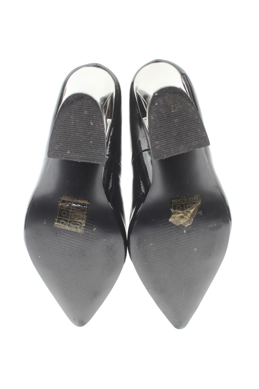 Zapatos de tacon de Tulipano de la talla 38, de color negro de