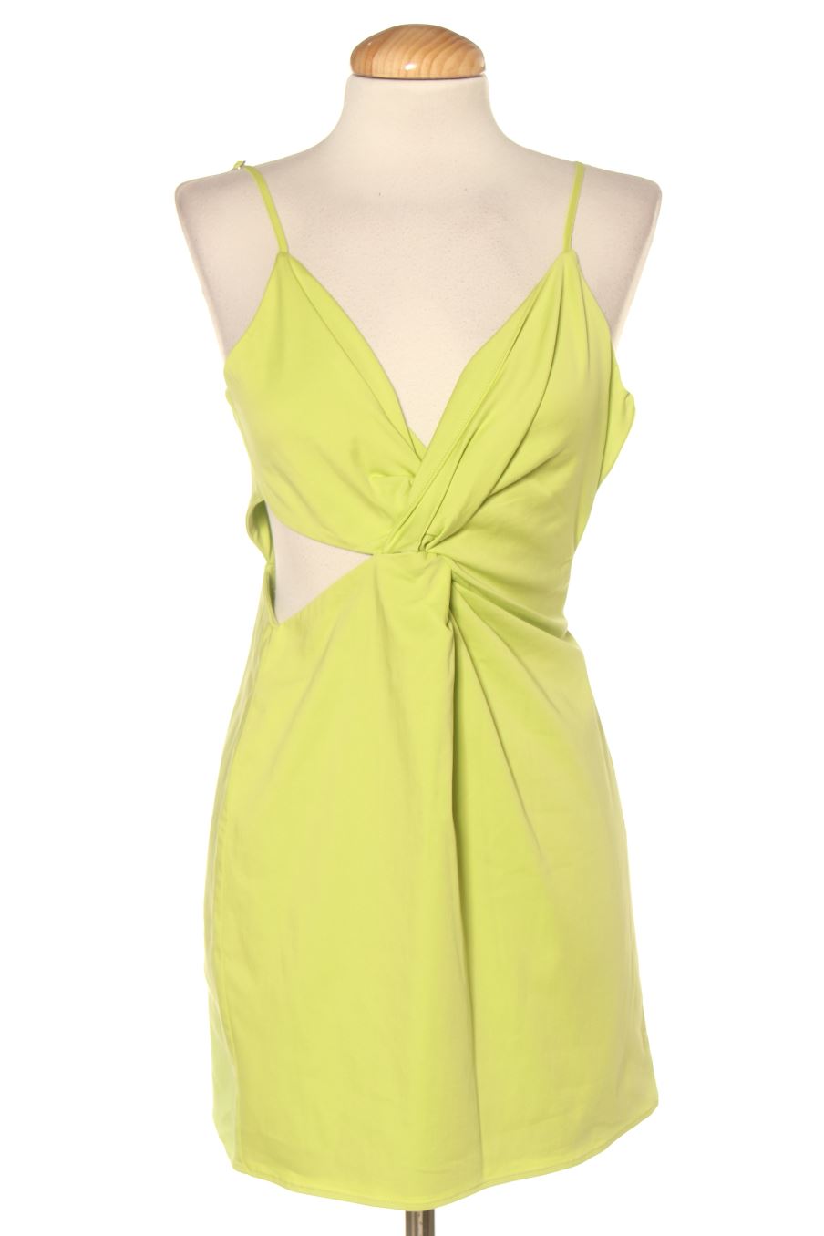 Robe casual Zara de la taille XS, de couleur vert