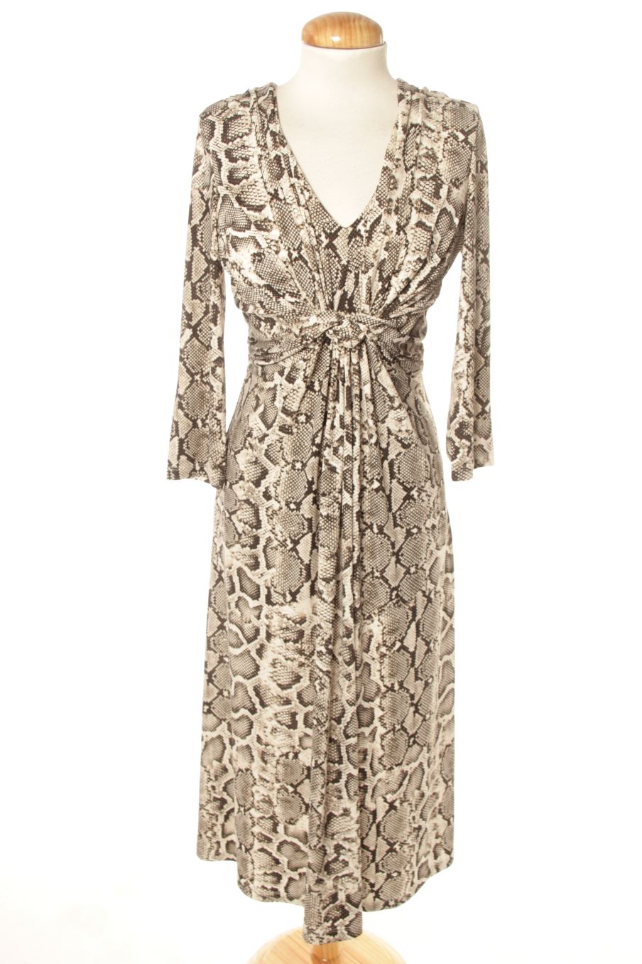 Vestido casual de Oui de la talla 38, de color animal print