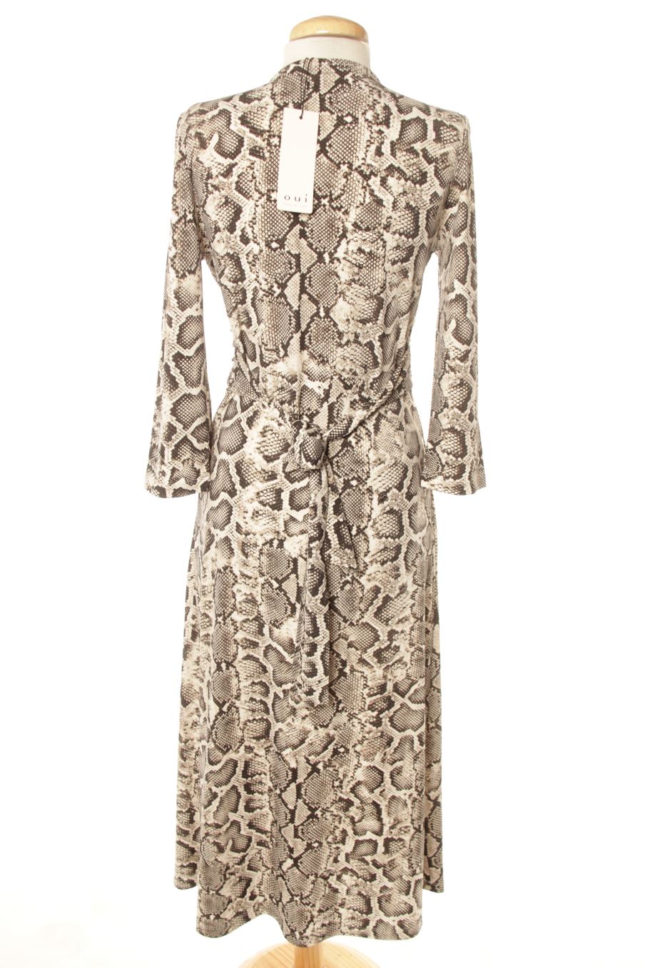 Vestido casual de Oui de la talla 38, de color animal print