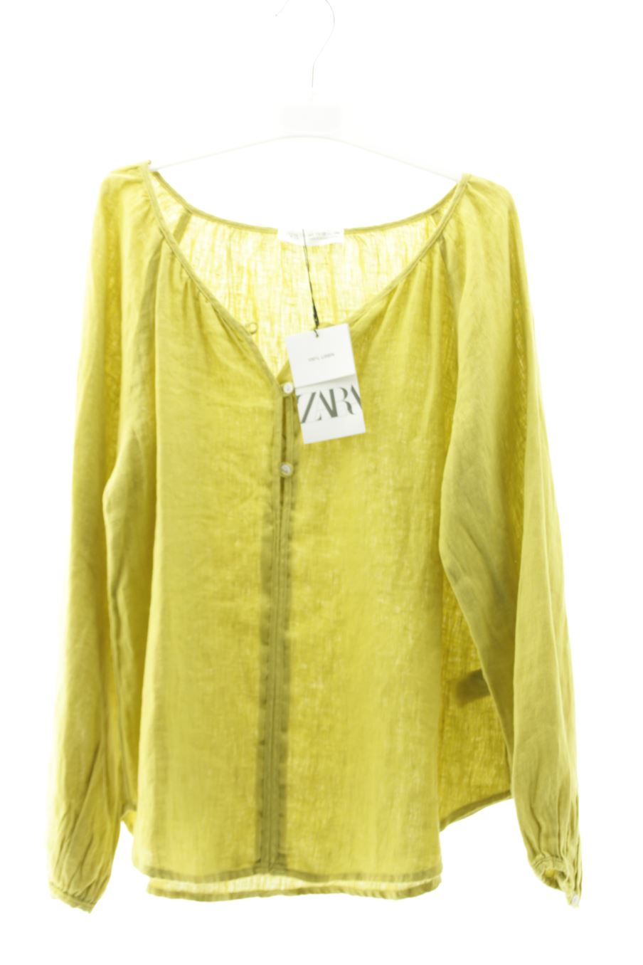 Blusa de manga larga de Zara de la talla 11 años con etiqueta