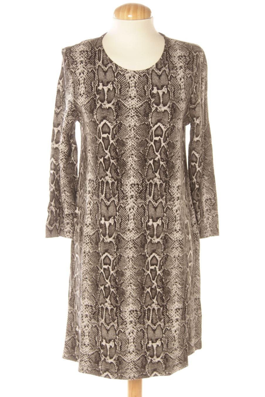 Robe casual Stradivarius de la taille L, de couleur animal print
