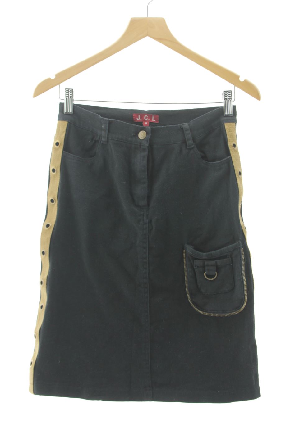 Falda de JCL de la talla S, de color negro de ropa vaquera