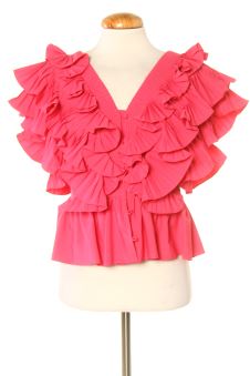 Blouse à manches courtes S fiesta