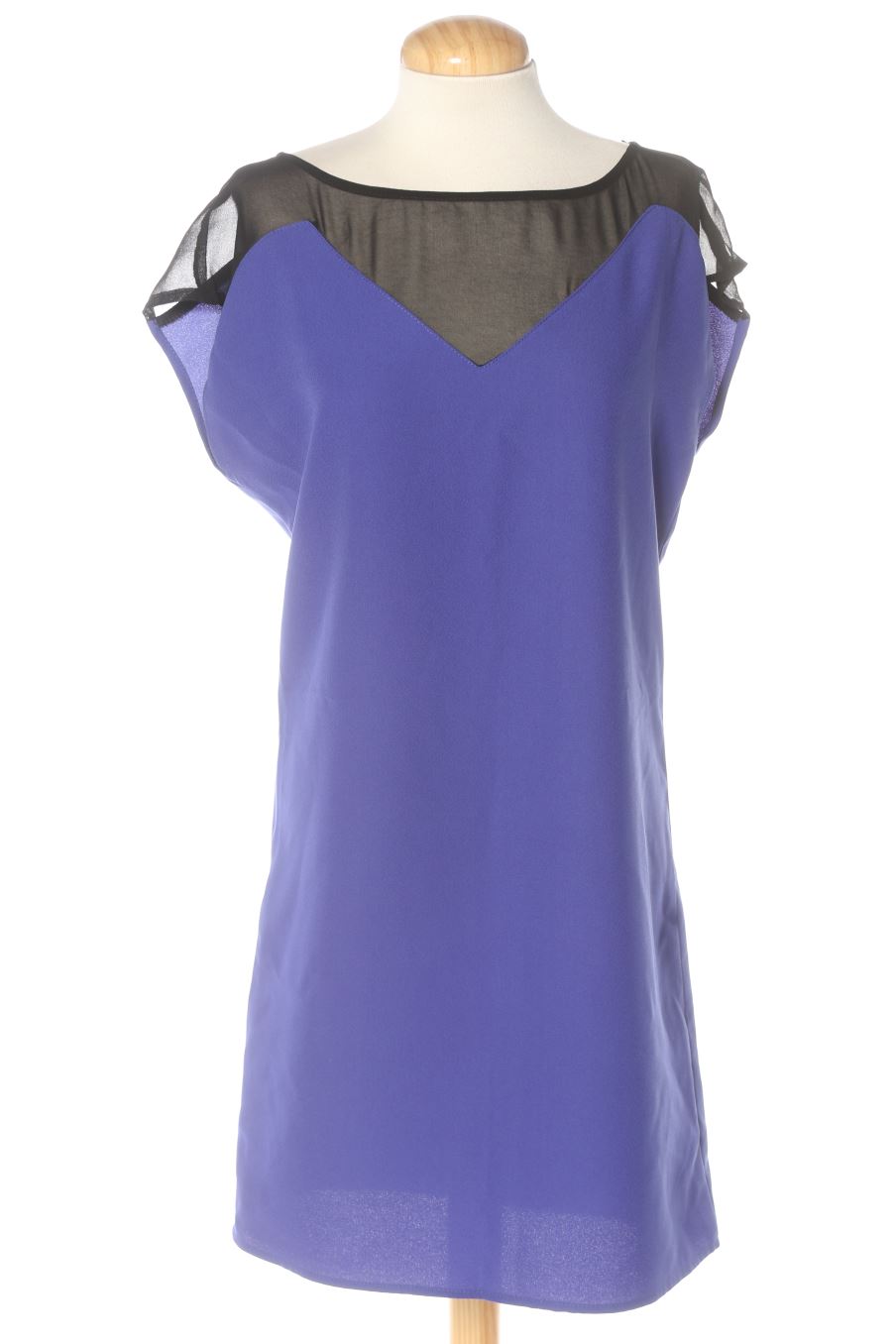 Robe casual Naf Naf de la taille 38, de couleur bleu