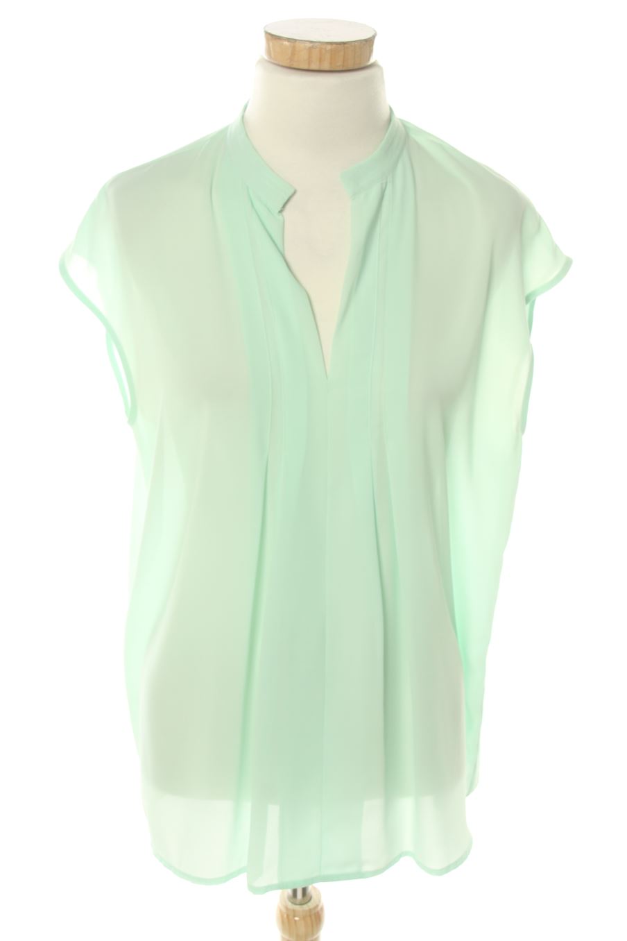 Blusa de manga corta de Mango de la talla S, de color verde