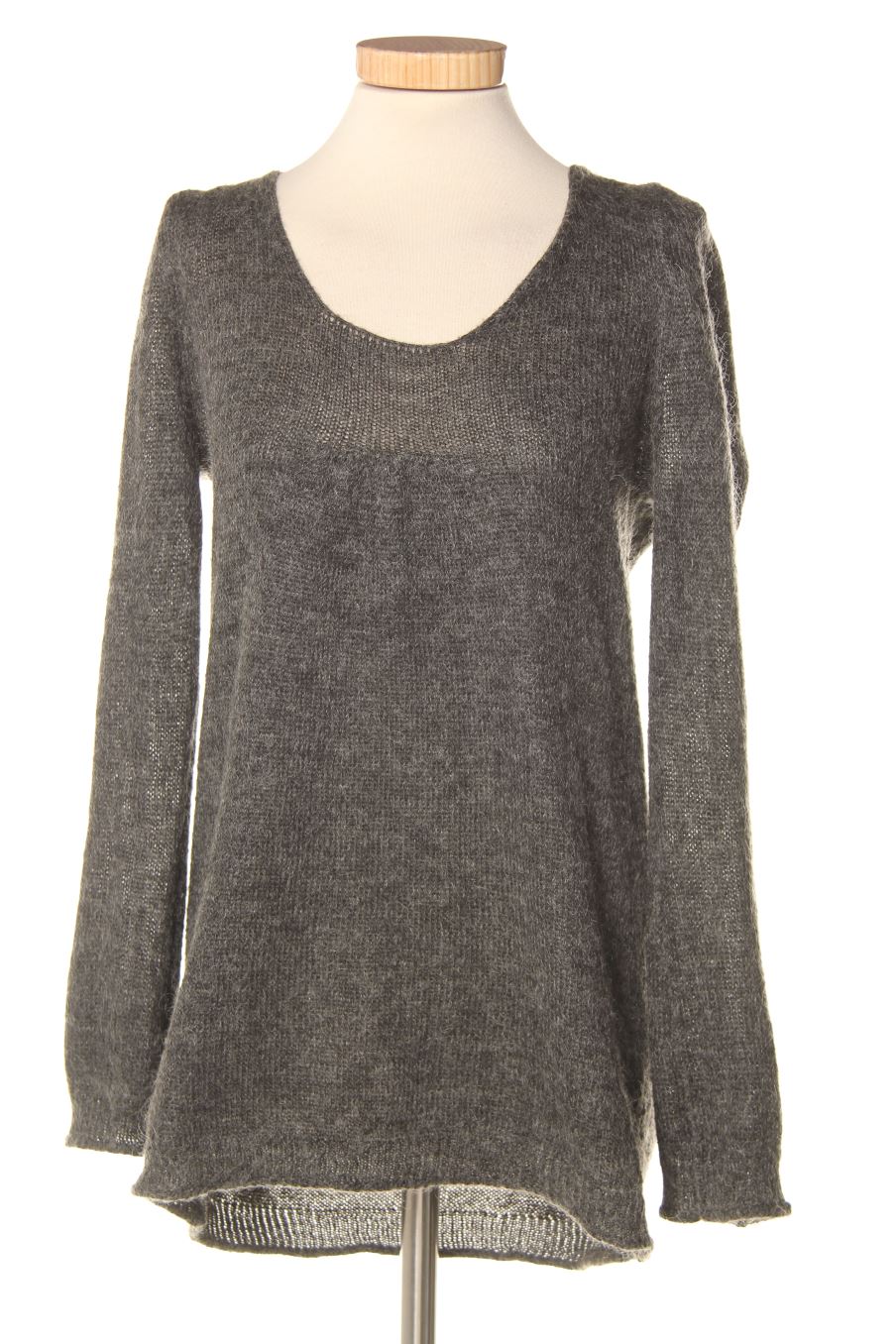 Pull Naf Naf de la taille L, de couleur gris