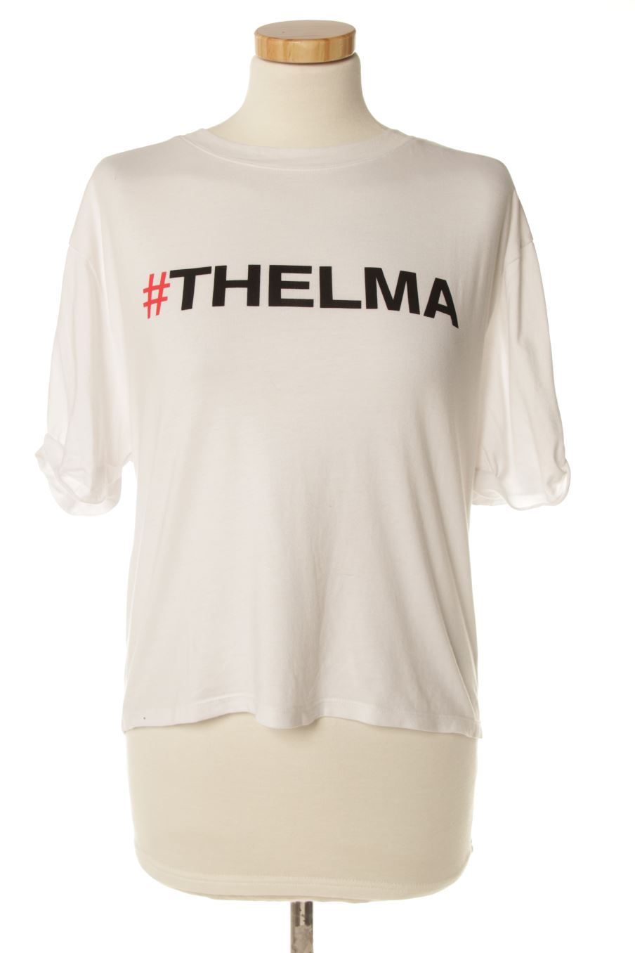 T-shirt Stradivarius de la taille XS, de couleur blanc