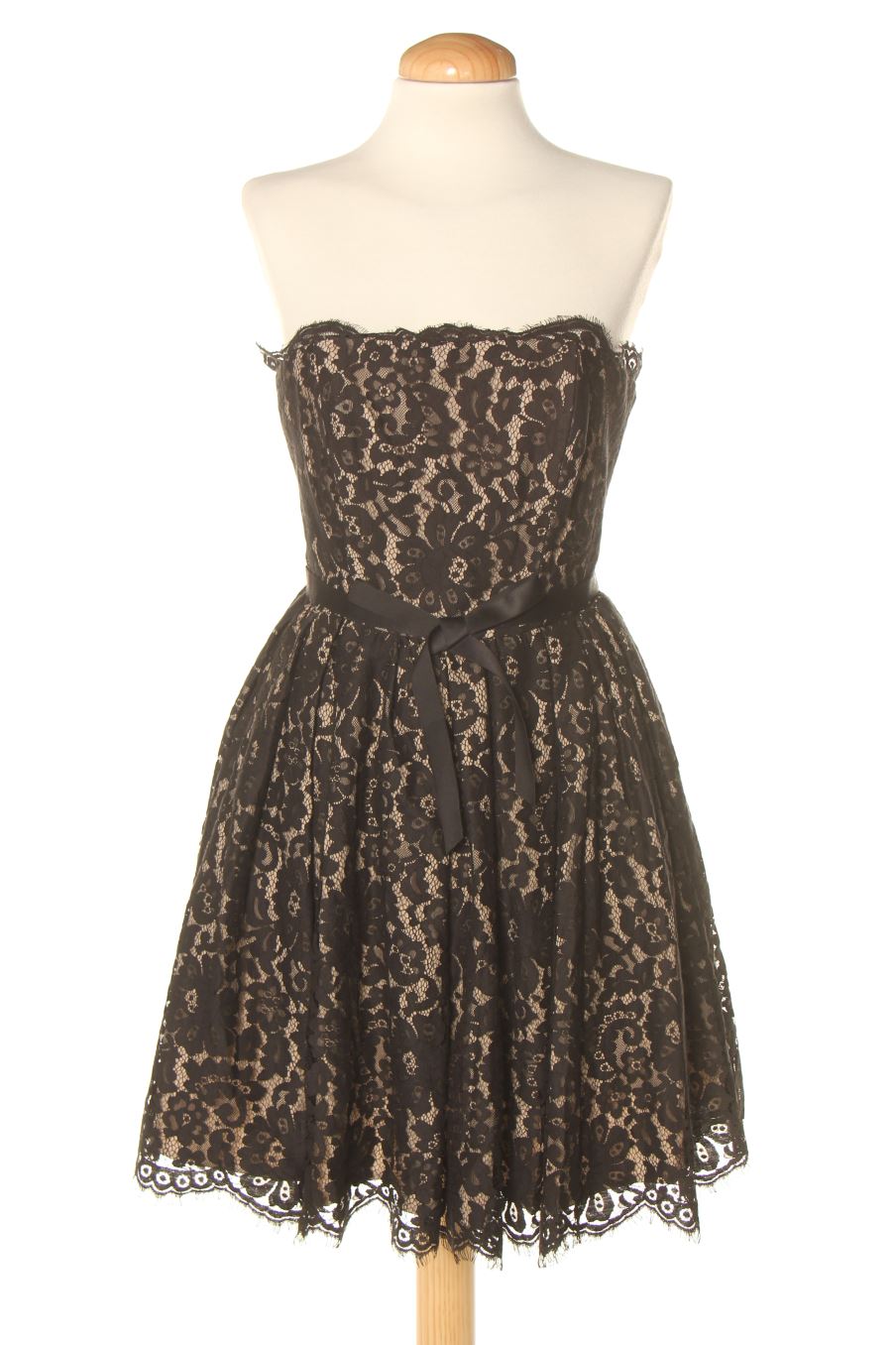 Vestido elegante de Robert Rodriguez de la talla 34, de color negro