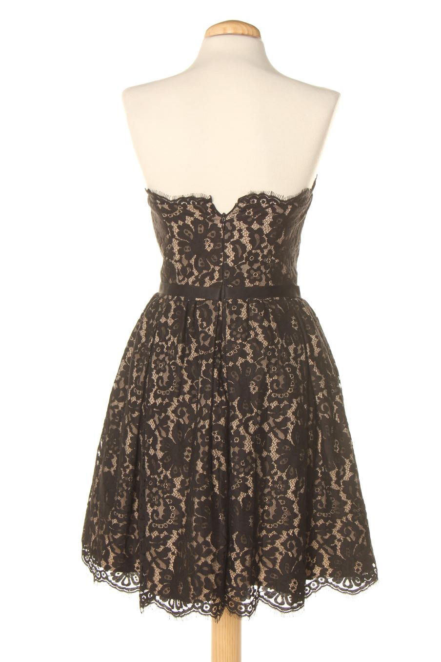 Vestido elegante de Robert Rodriguez de la talla 34, de color negro