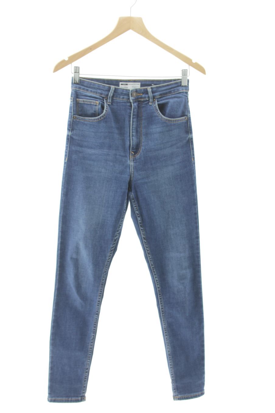 Jeans Bershka de la taille 36, de couleur bleu de denim