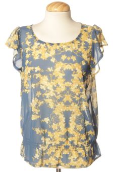 Blusa de manga corta S Lavand.