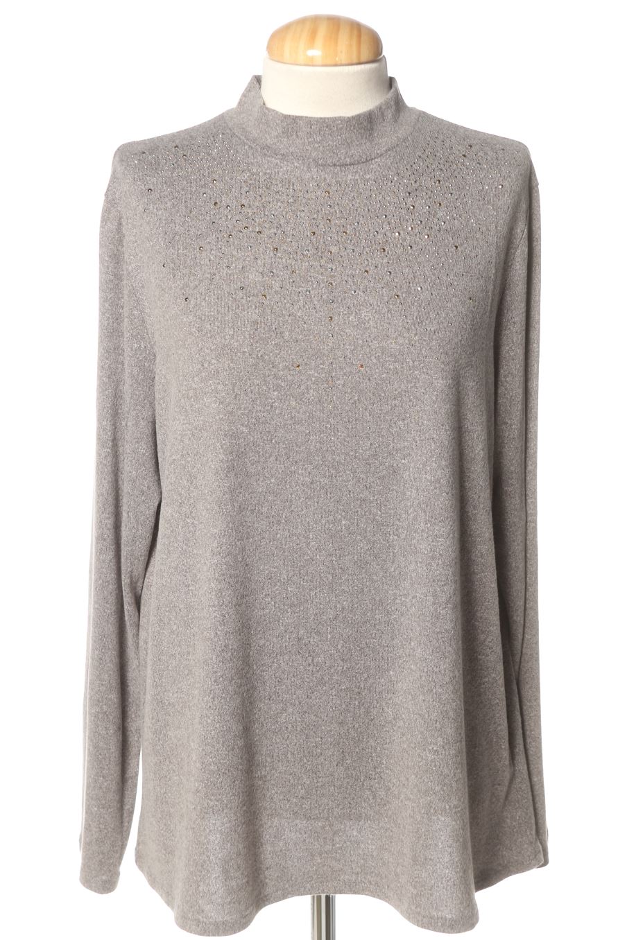 Pull Springfield de la taille XXL, de couleur gris