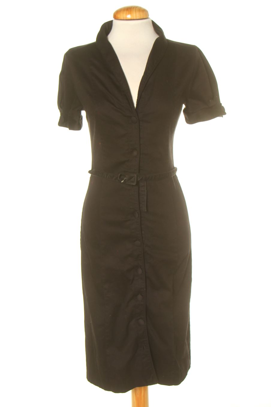 Einfaches Kleid von H&M Größe 34, Farbe Schwarz, für