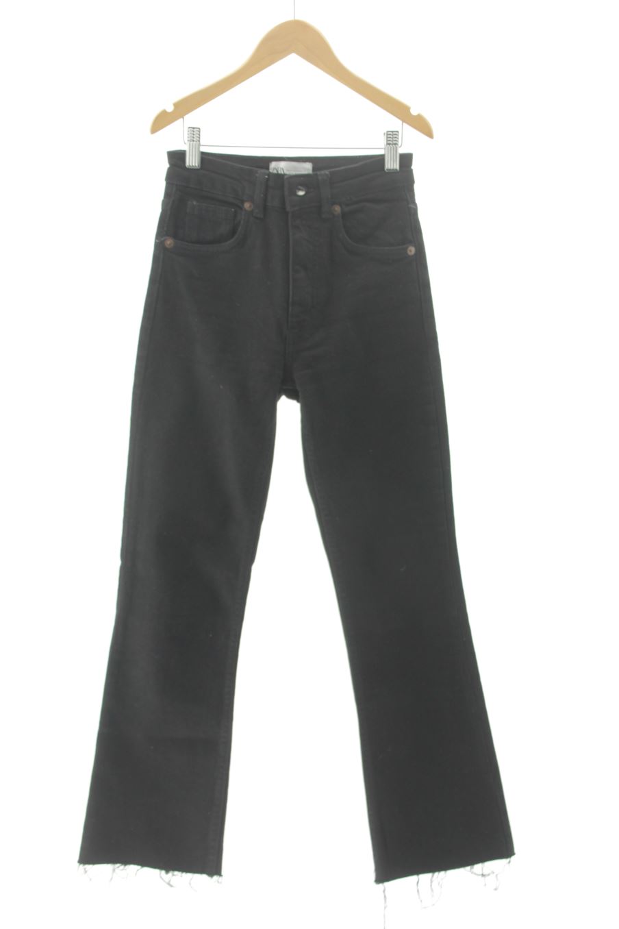 Jeans de Zara de la talla 32, de color nero