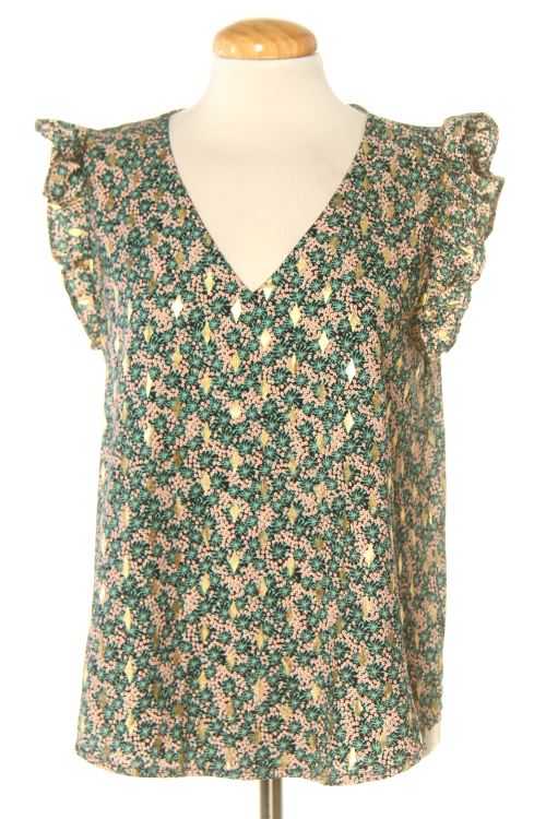 Blouse à manches courtes