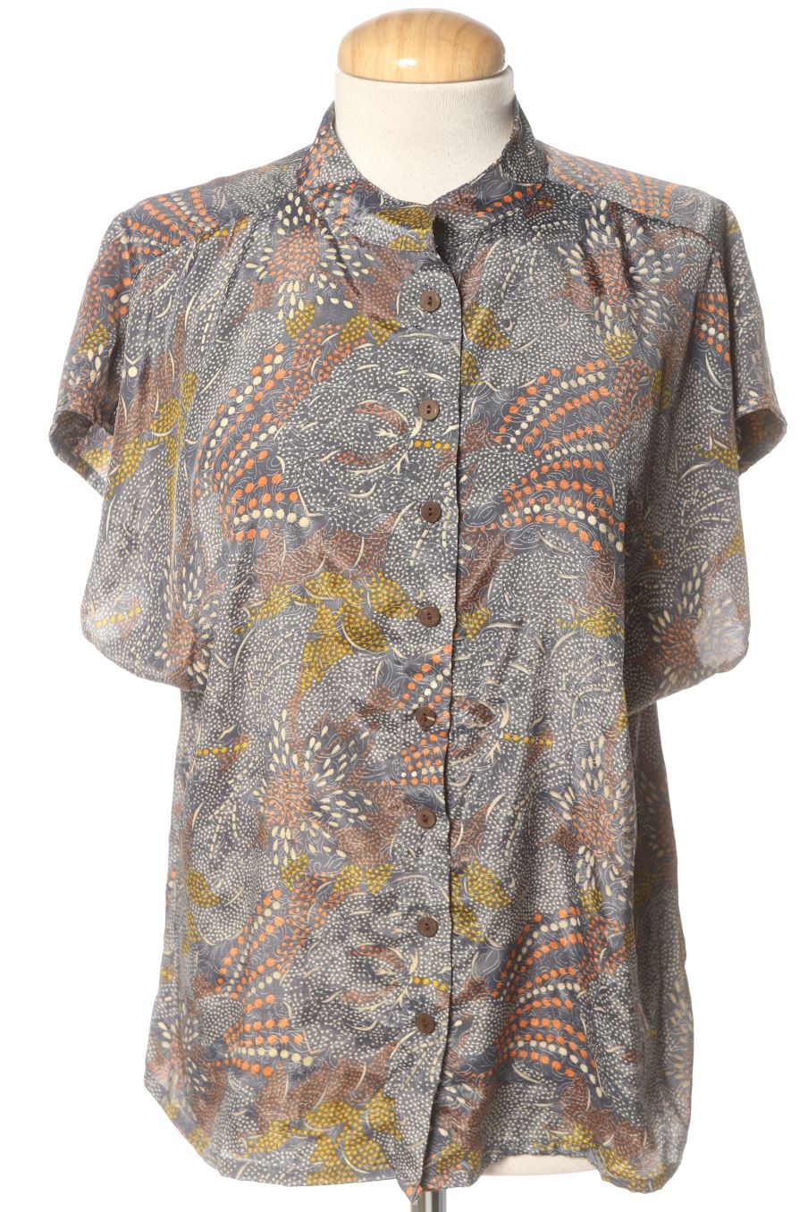 Chemise natura de la taille S, de couleur imprimés