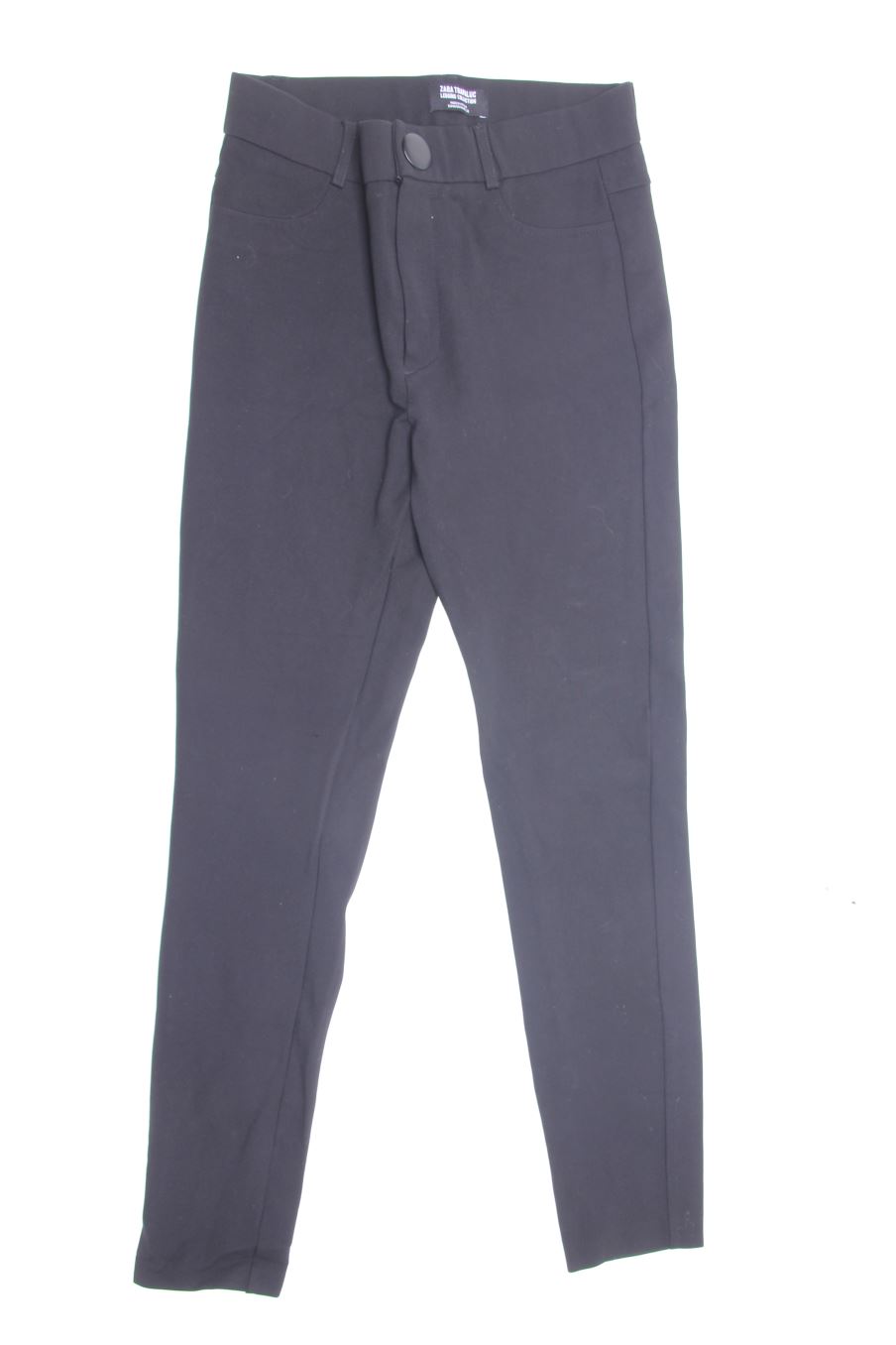 Pantalon Casual Trf (ZARA) de la taille M, de couleur noir