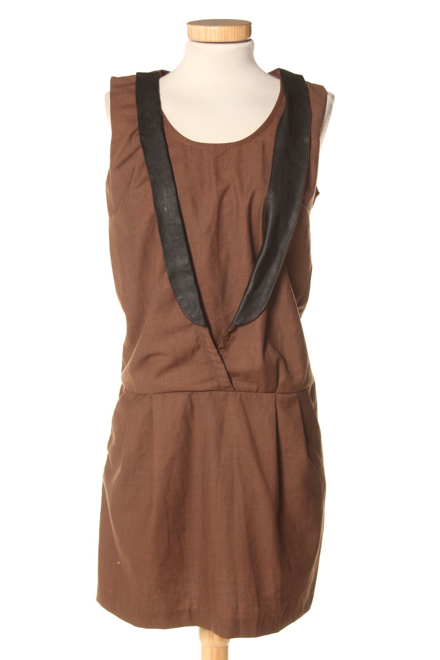 Robe casual See u soon de la taille S, de couleur marron