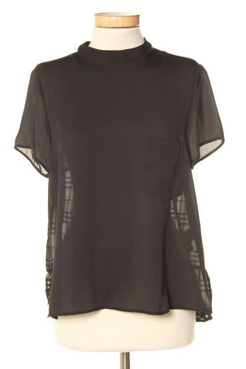 Blusa de manga corta