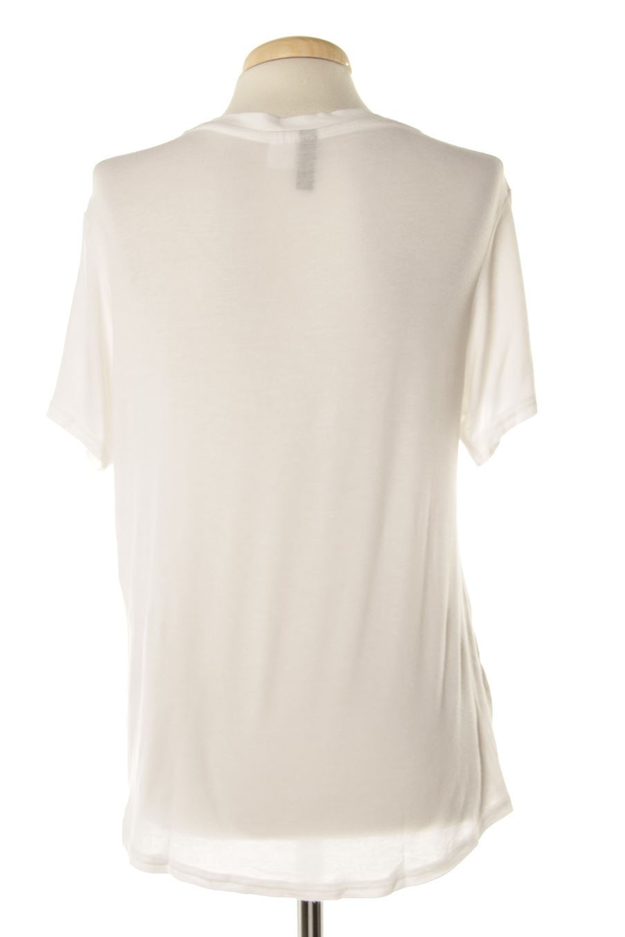 T-shirt H&M de la taille S, de couleur blanc
