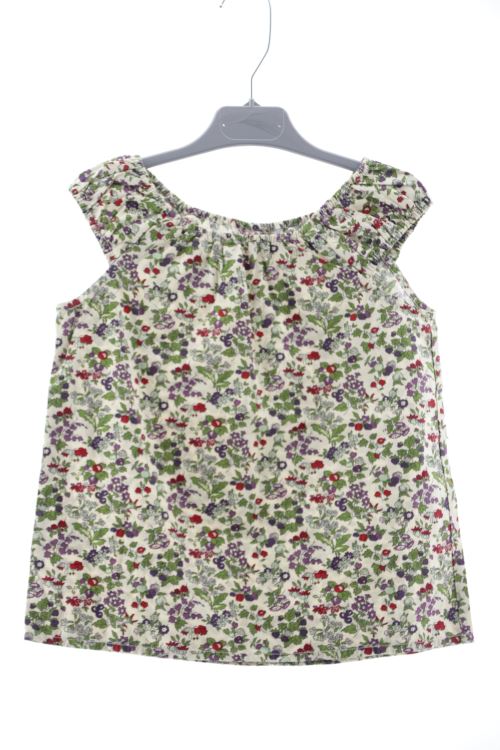 Blusa a maniche corte