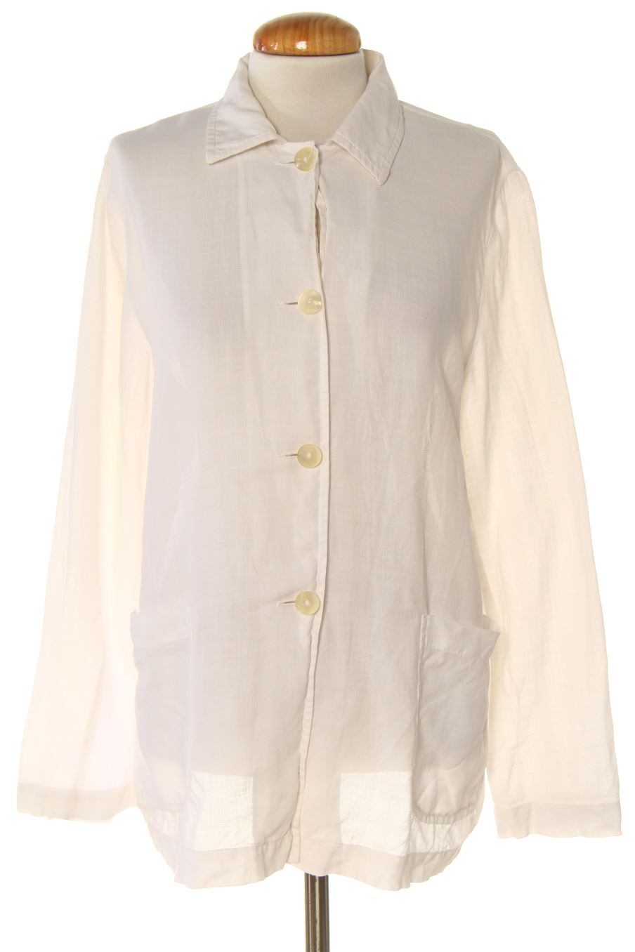 Chemise Benetton de la taille S, de couleur blanc