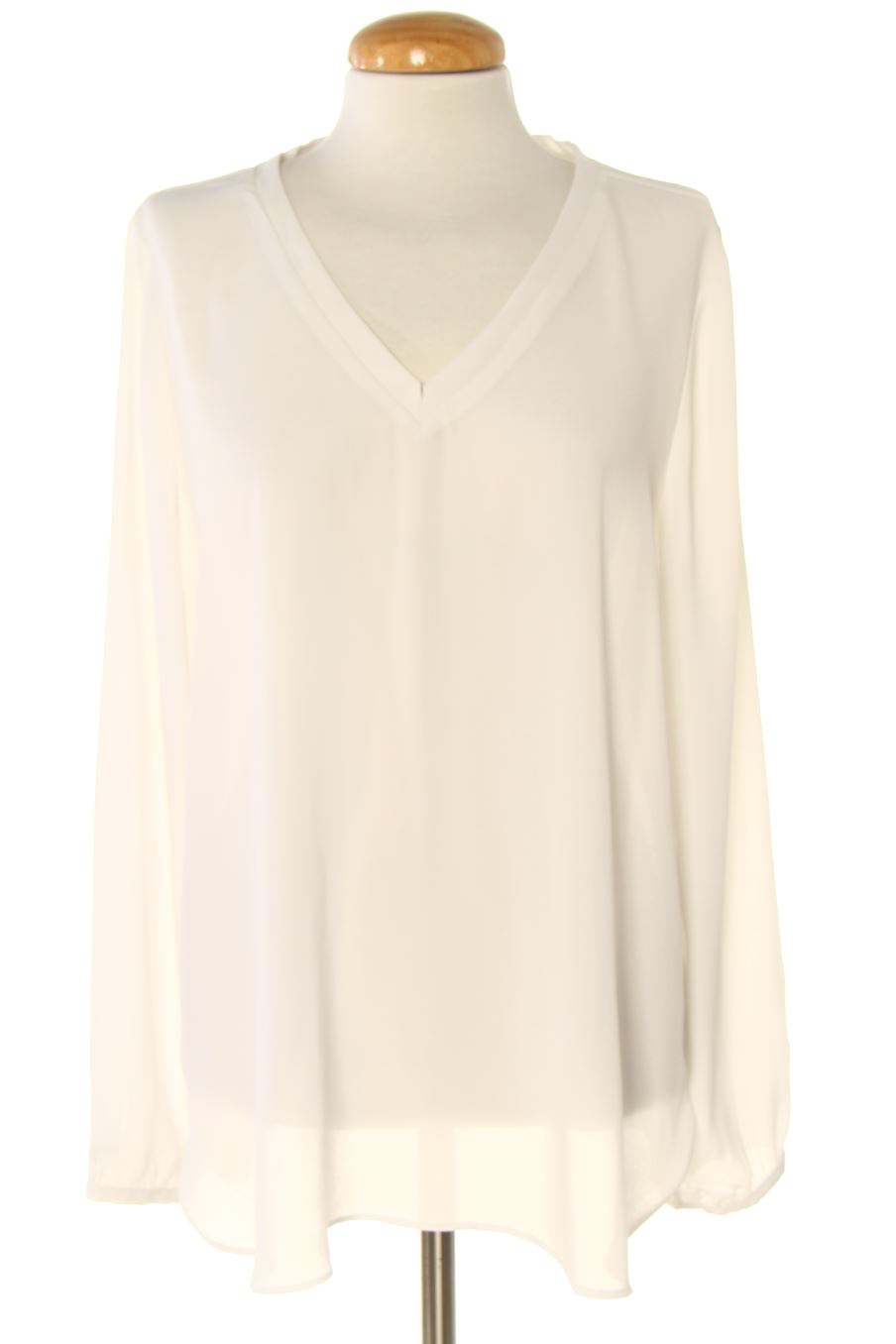 Blouse à manches longues Zalando de la taille XXL, de couleur blanc