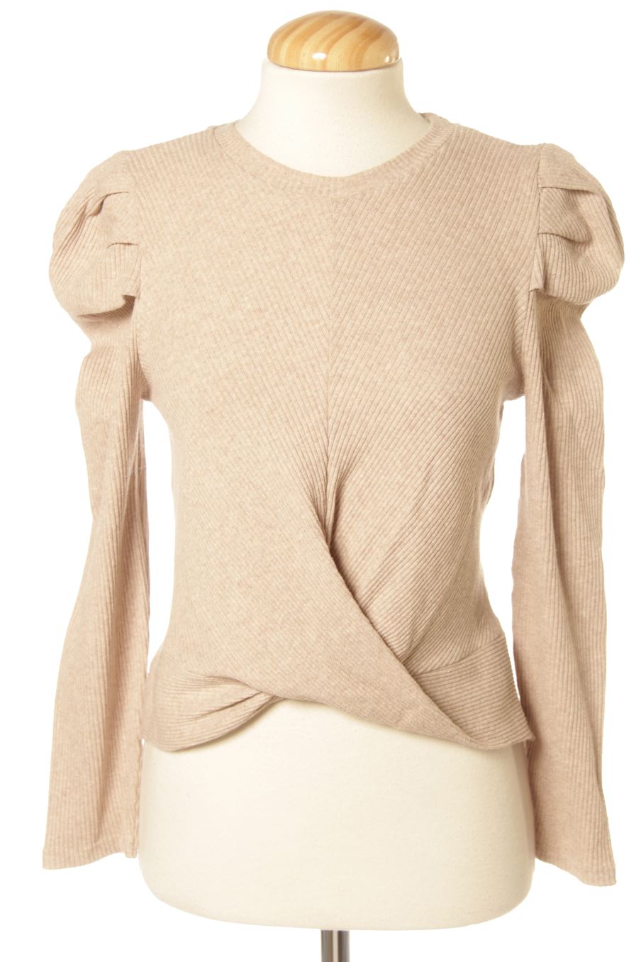 Pull Mango de la taille M, de couleur beige