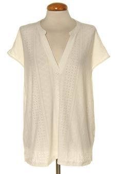 Blouse à manches courtes L Cortefiel