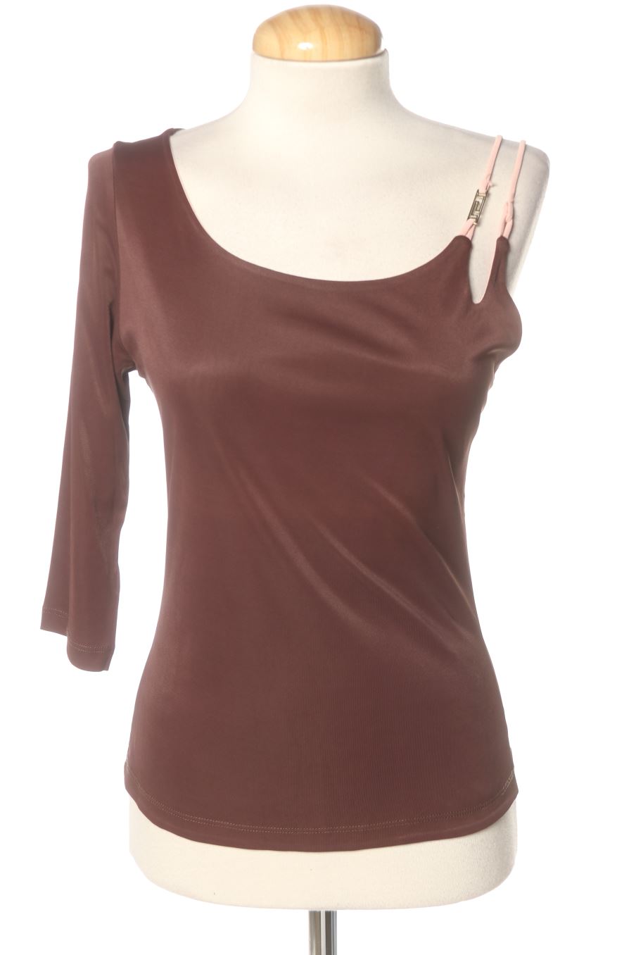 Top Versace Classic de la taille 38, de couleur marron