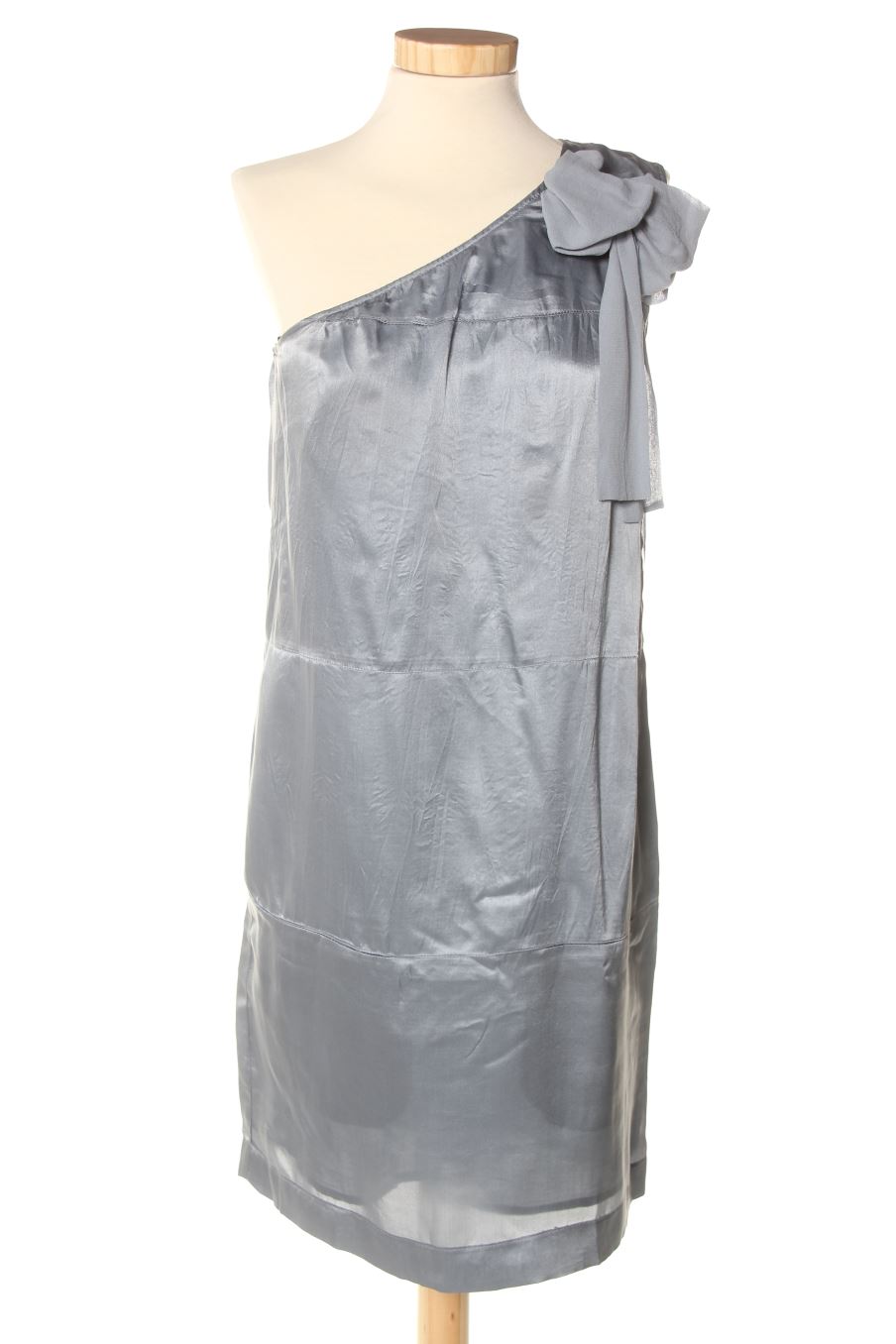 Vestido elegante de See By Chloé de la talla 38, de color morado de seda
