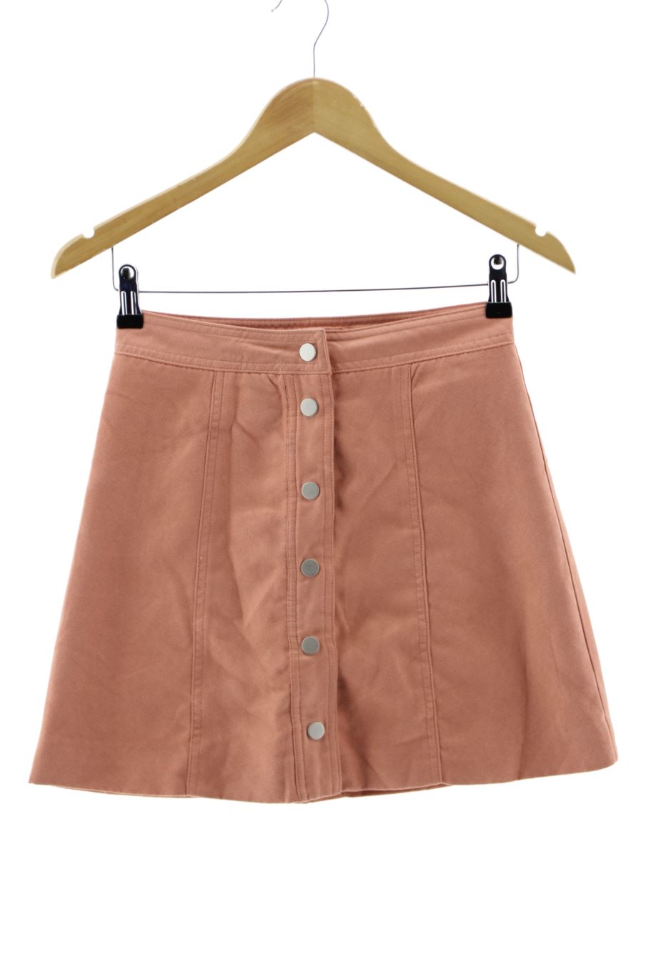 Falda de H&M de la talla 34, de color rosa