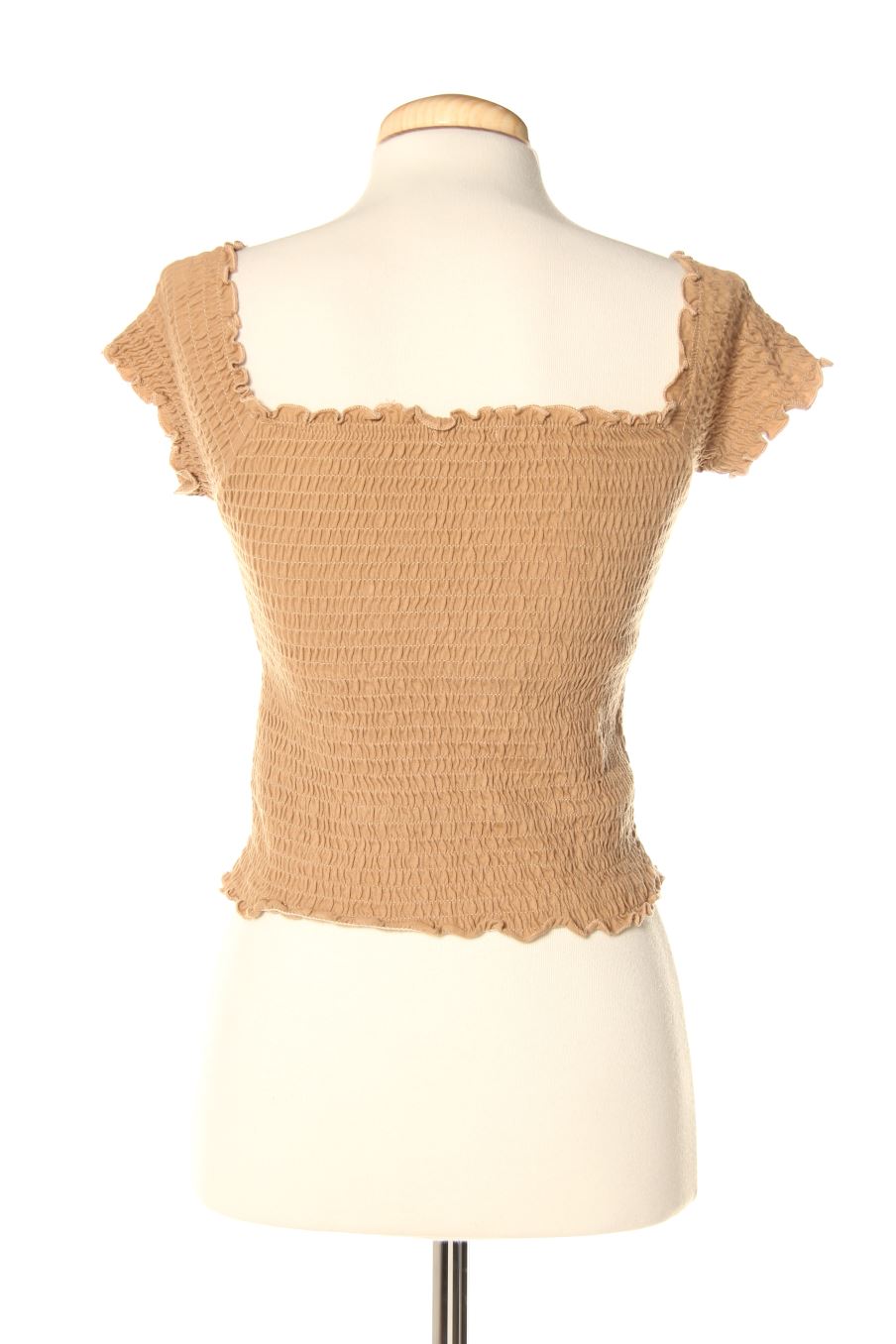 Top Stradivarius de la taille M, de couleur beige