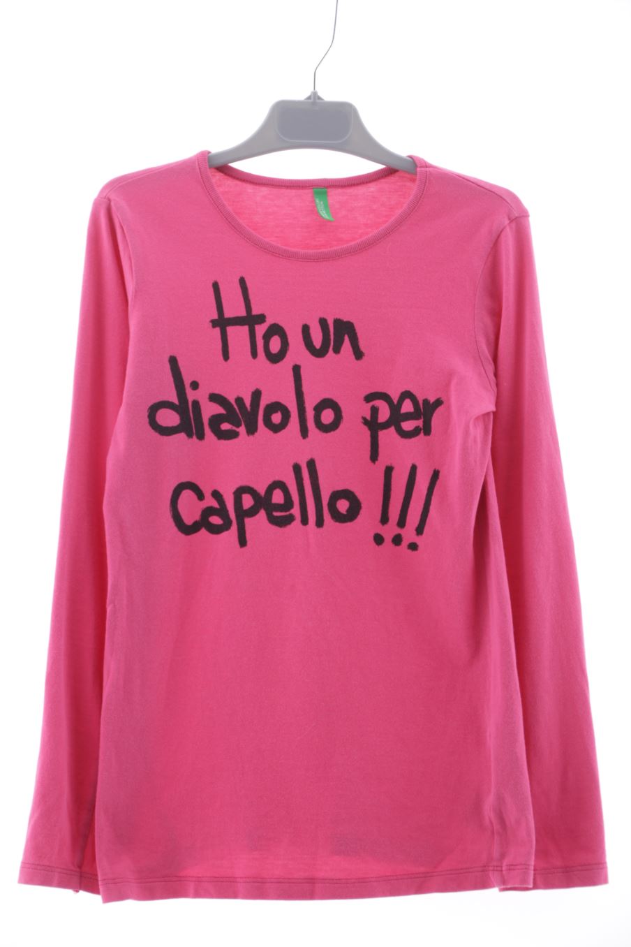 gebraucht Benetton Langärmeliges T-shirt Größe 128